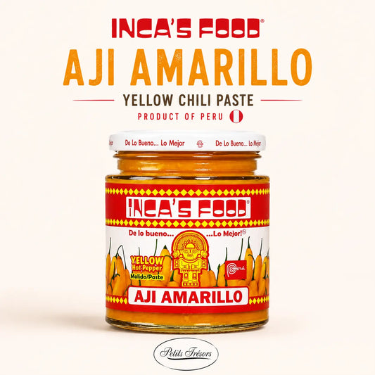 Inca's Food Aji Amarillo Paste 212g | Authentic Peruvian Yellow Chilli Paste - Petits Tresors