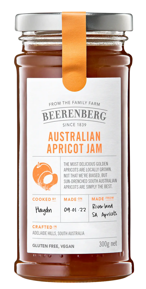 Beerenberg Australian Apricot Jam 300g | GF V