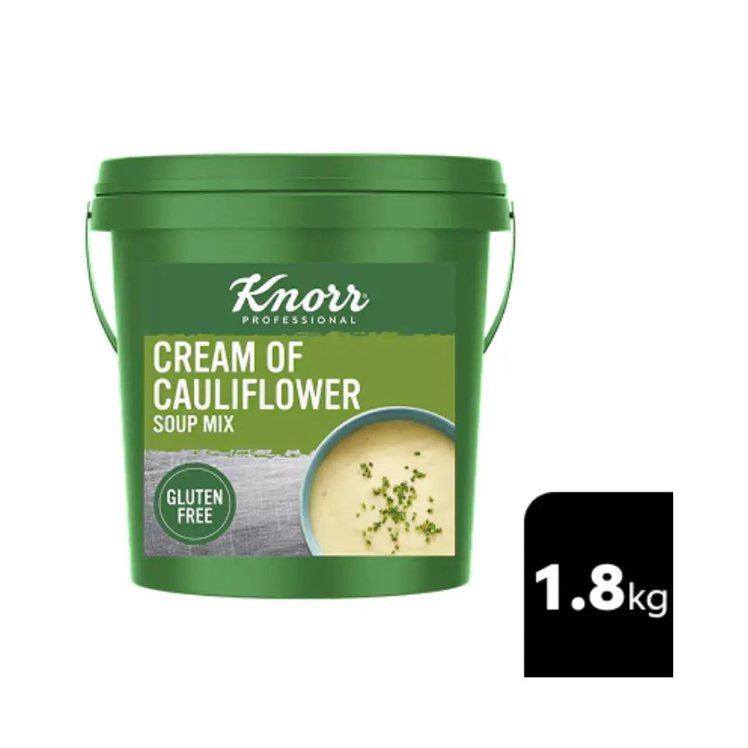 KNORR Professional Cream of Cauliflower Soup Mix Gluten Free 1.8kg Knorr