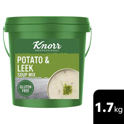 KNORR Professional Potato &amp; Leek Soup Mix Gluten Free 1.7kg Knorr