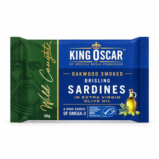King Oscar Sardines in Olive Oil 105g King Oscar