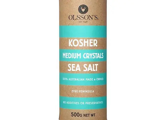 Olsson's Salt | Kosher Medium Sea Salt Crystals 500g