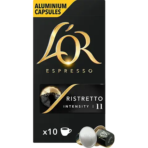 L’OR Espresso Ristretto Coffee Capsules – Bold, Spicy & Complex L’OR