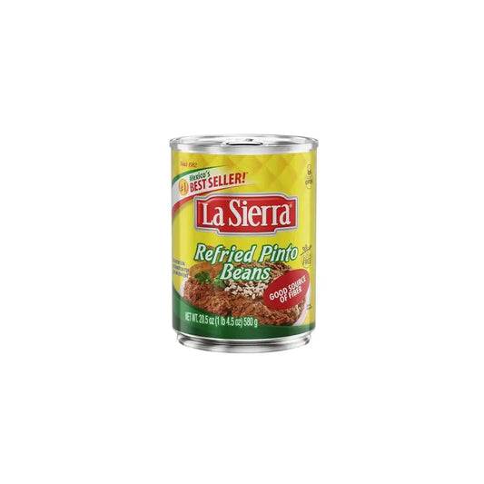 La Sierra Refried Pinto Beans 20.5 oz – Creamy Mexican Comfort La Sierra