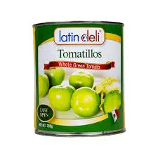 Latin Deli Tomatillos – Whole Green Mexican Tomatoes in Brine (790g) Latin Deli