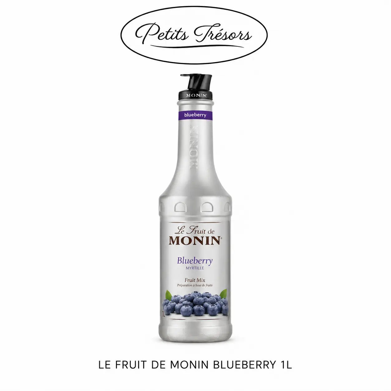 Le Fruit de MONIN Blueberry Fruit Mix 1L | Smoothies, Cocktails & Desserts