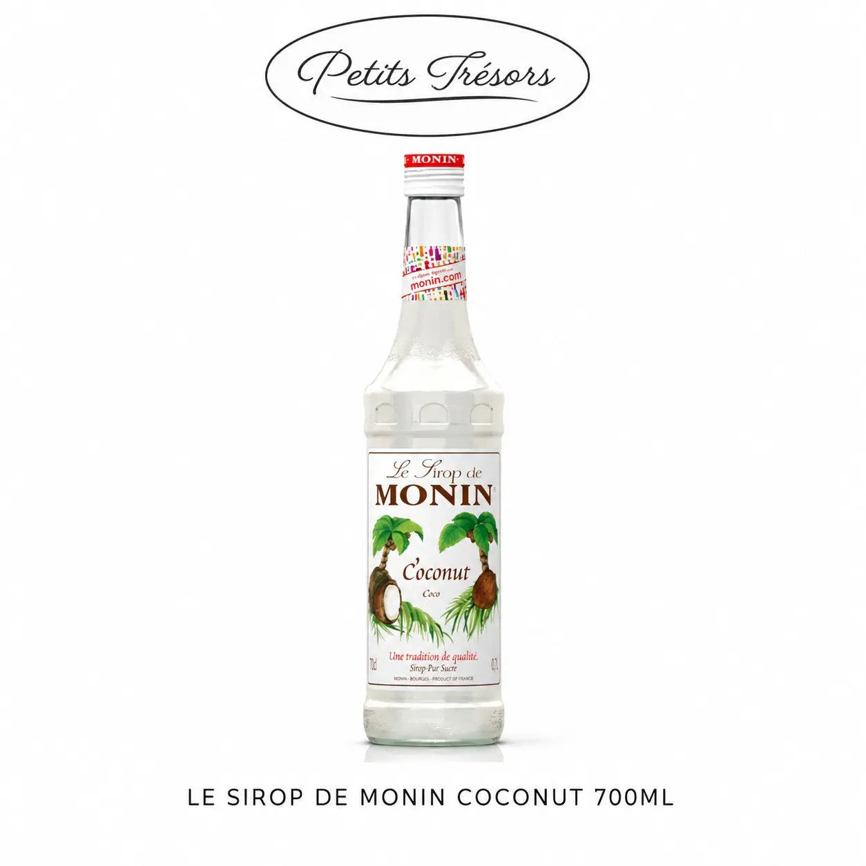 Le Sirop de MONIN Coconut Syrup 700ml | Coffee, Cocktails, Mocktails & Desserts