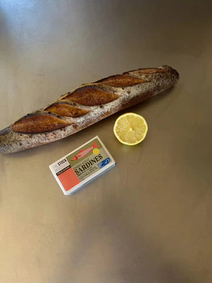 The Stock Merchant MSC Smoky-Style Sardines in Organic EVOO 120g The Stock Merchant