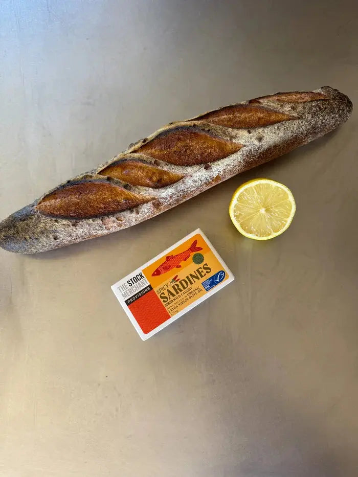 The Stock Merchant MSC Spicy Sardines in Organic EVOO 120g The Stock Merchant