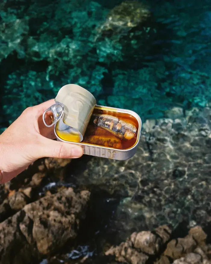 The Stock Merchant MSC Spicy Sardines in Organic EVOO 120g The Stock Merchant