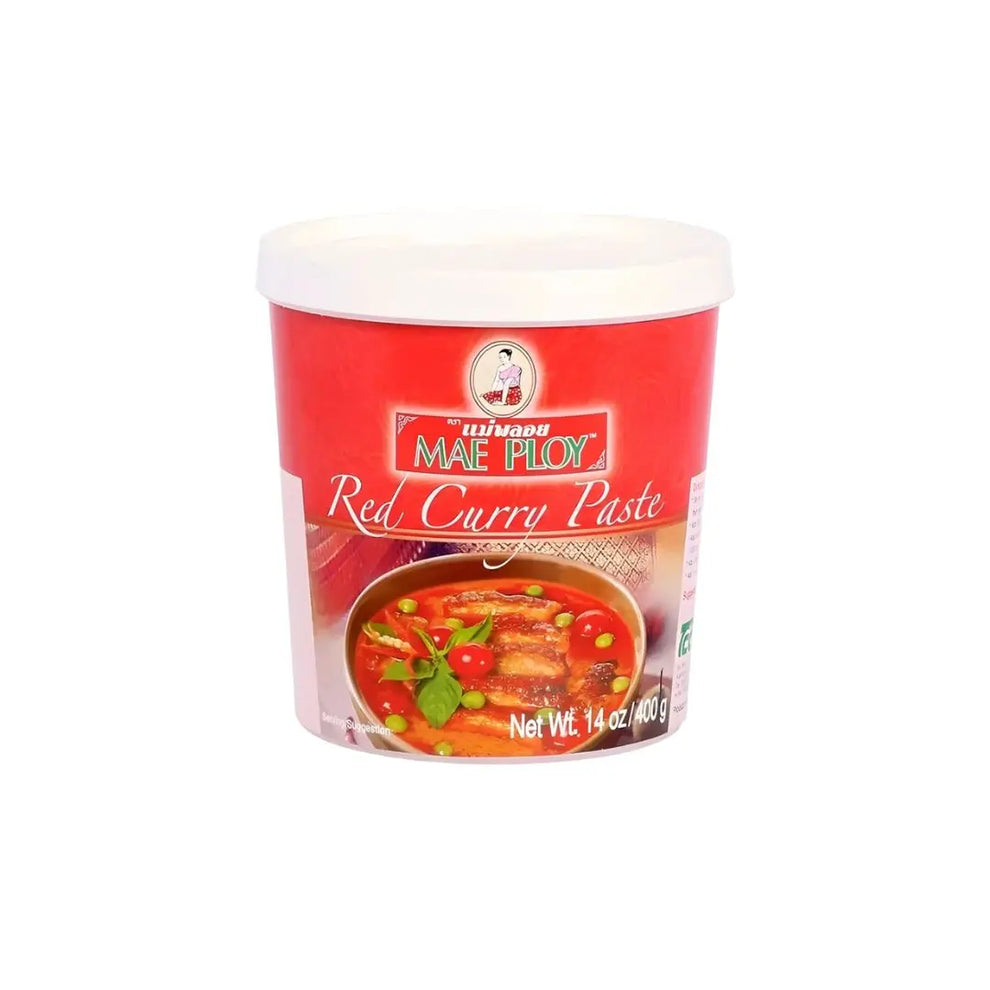 Red Curry Paste | Mae Ploy 400g – Authentic Thai Flavor for Every ...