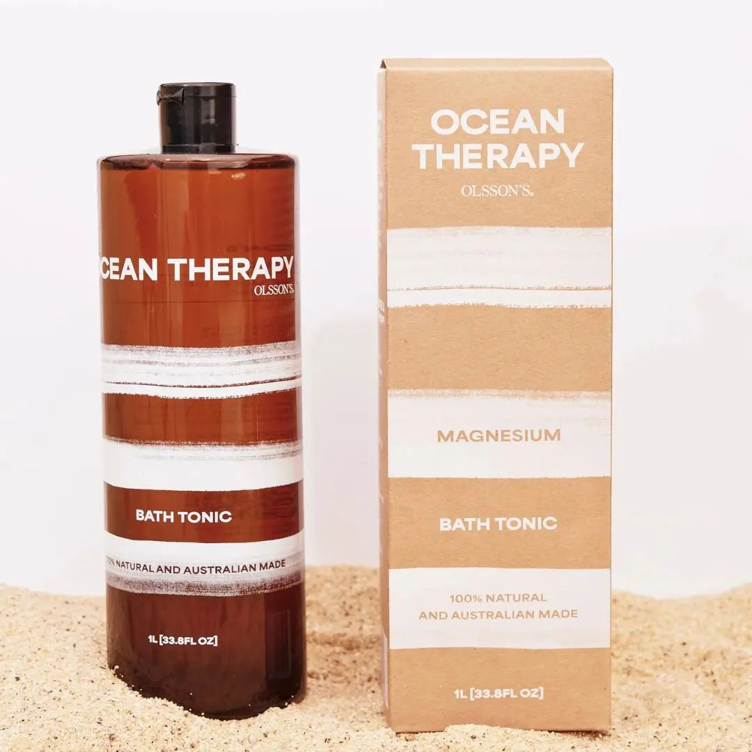 Olsson’s Ocean Therapy Magnesium Bath Soak 1000ml – Australian Mineral Bath Soak