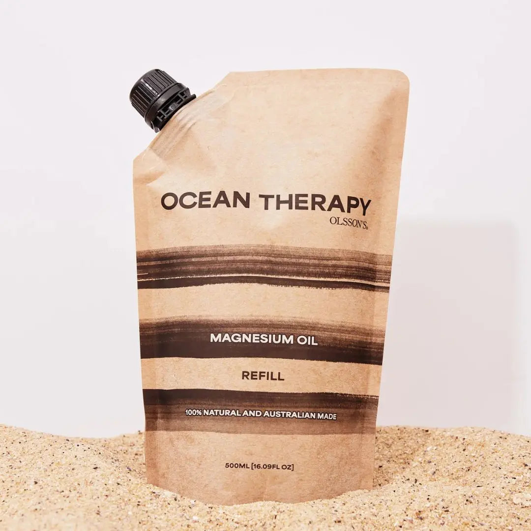 Olsson’s Ocean Therapy Magnesium Oil Spray Refill 500ml – Natural Rest & Recovery Support