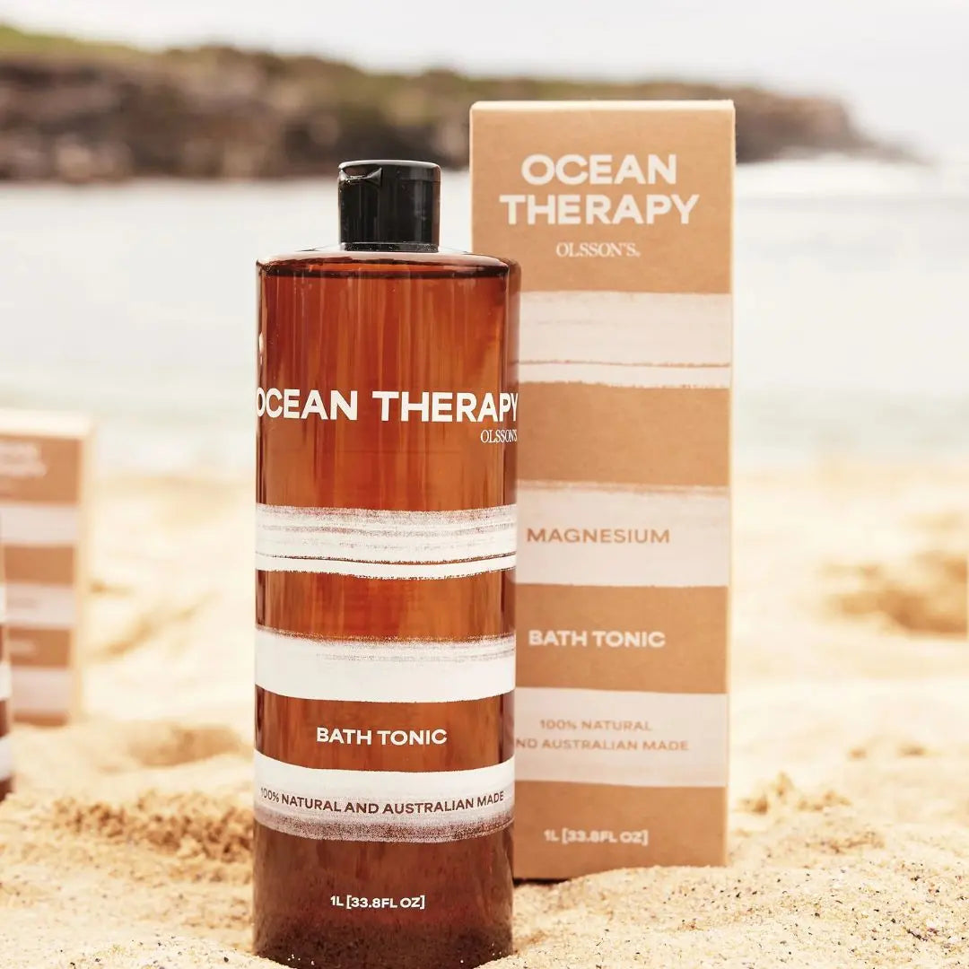 Olsson’s Ocean Therapy Magnesium Bath Soak 1000ml – Australian Mineral Bath Soak