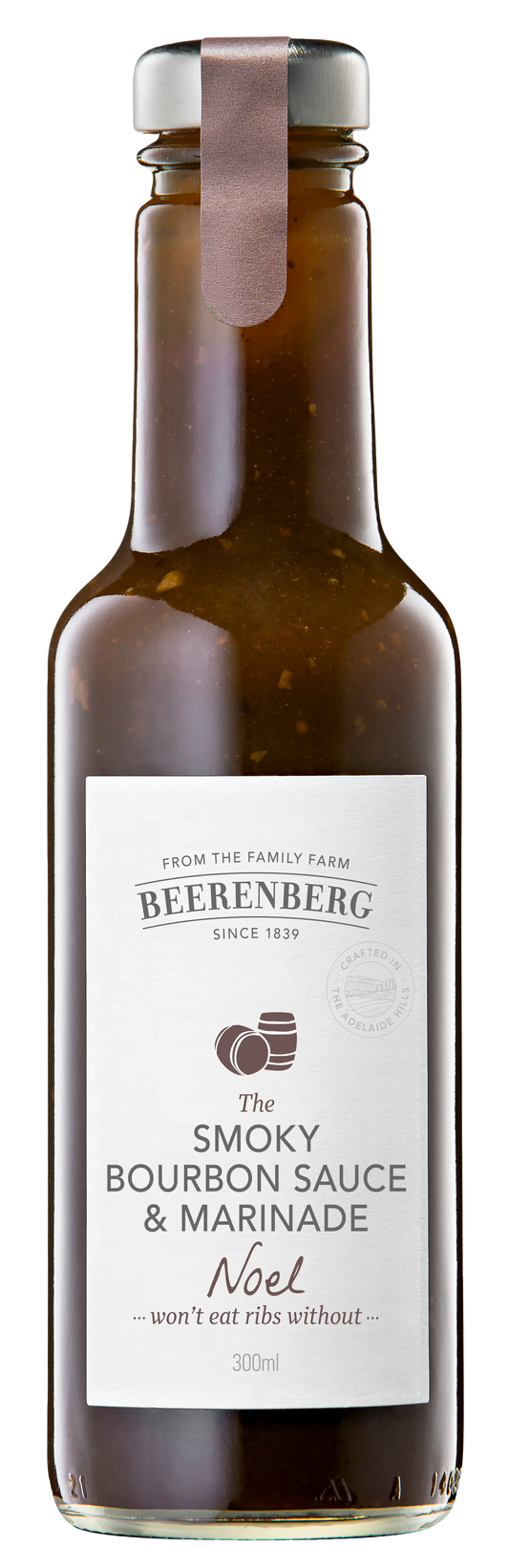 Beerenberg |The Smoky Bourbon Sauce and Marinade 300ml Beerenberg