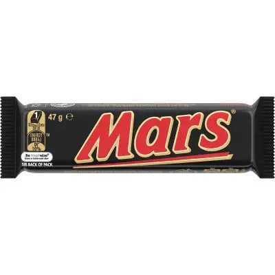 Mars Chocolate Bar with Nougat & Caramel | 47g | 50Pk Mars