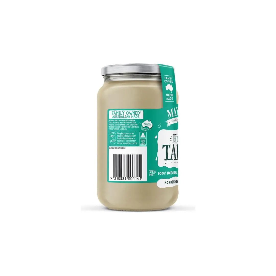 Mayver’s Hulled Tahini Spread – Creamy Sesame Spread (Hulled Seeds) Mayvers