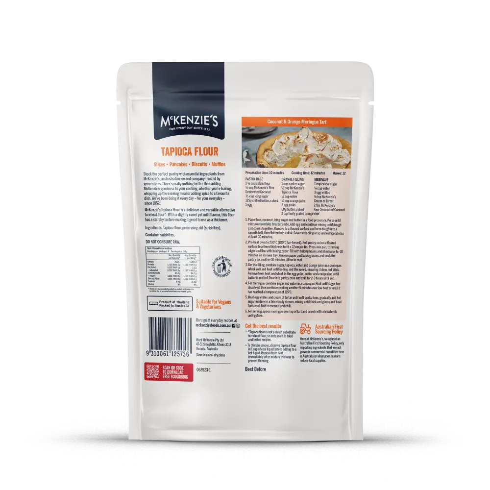 McKenzie’s Tapioca Flour 300g