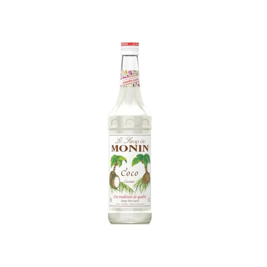 Le Sirop de MONIN Coconut 700 ml – Tropical Coconut Syrup for Coffee, Cocktails & Desserts Monin
