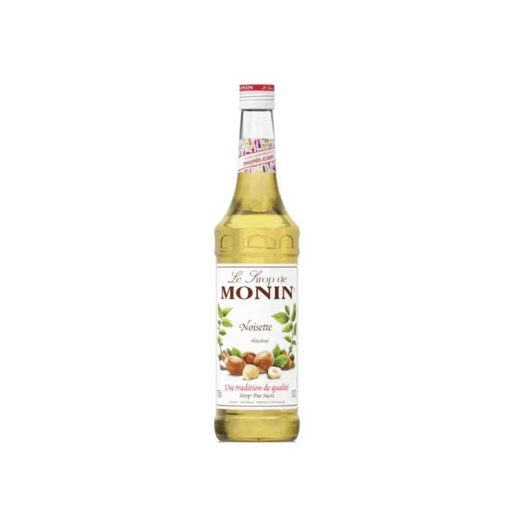 Le Sirop de MONIN Hazelnut 700 ml – Classic French Hazelnut Syrup for Coffee & Desserts Monin
