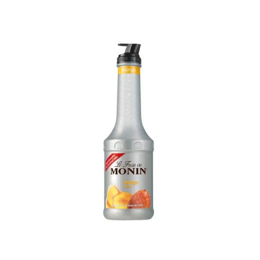 Le Fruit de MONIN Mango Puree 1 L – Tropical Mango Fruit Mix for Cocktails, Smoothies & Desserts Monin
