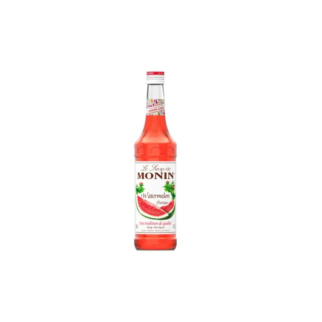 Le Sirop de MONIN Watermelon 700 ml – Juicy Fruit Syrup for Cocktails, Mocktails & Desserts Monin