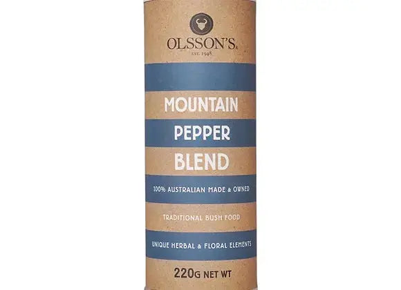 Olssons Salt | Mountain Pepper Blend 220g