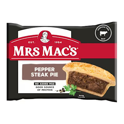 Mrs Mac's Pepper Steak Mrs Mac's