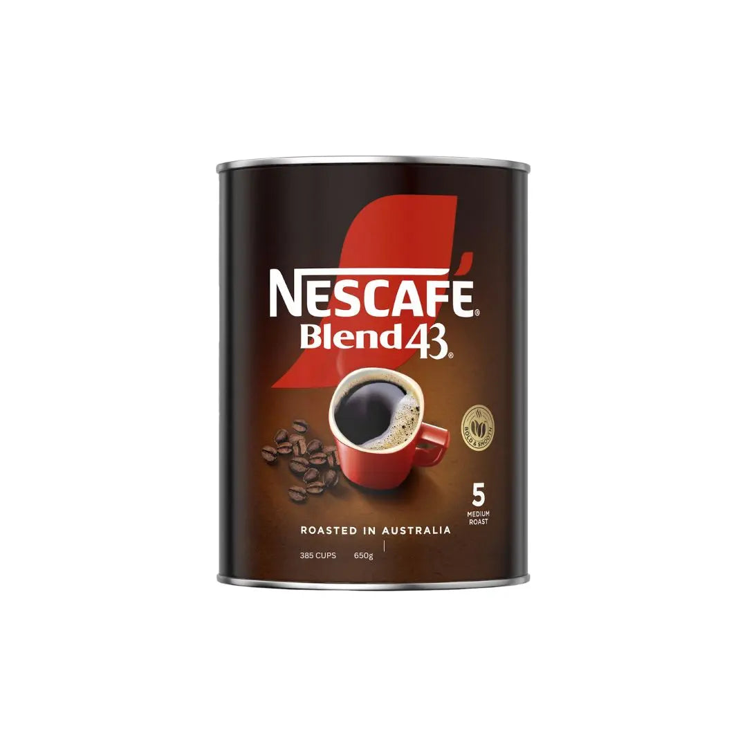 NESCAFÉ Blend 43 Instant Coffee – Bold & Smooth, 650 g Nescafe