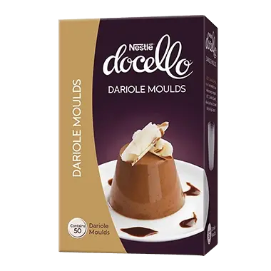 NESTLÉ DOCELLO Dariole Moulds 50 Moulds Petits Tresors