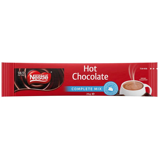 Nestlé Complete Mix Hot Chocolate 25g | Premium Hot Chocolate | 25 Pack