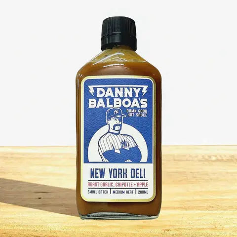 Danny Balboas Apple-Chipotle Fusion Sauce — New York Deli Danny Balboas