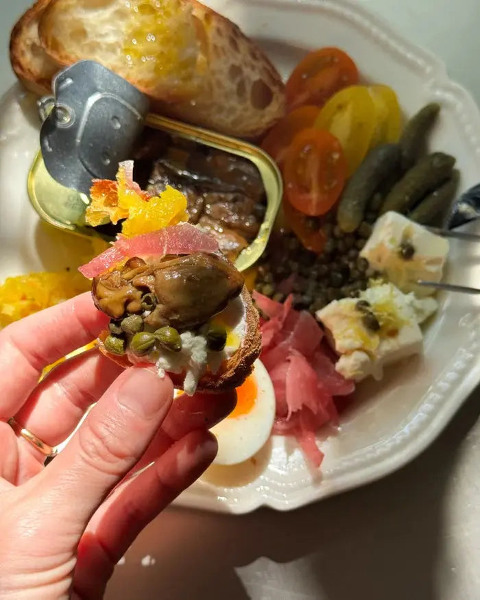 The Stock Merchant Smoked Pacific Oysters, 85g