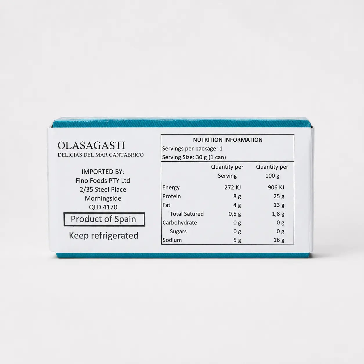 Cantabrian Anchovies - 48g back