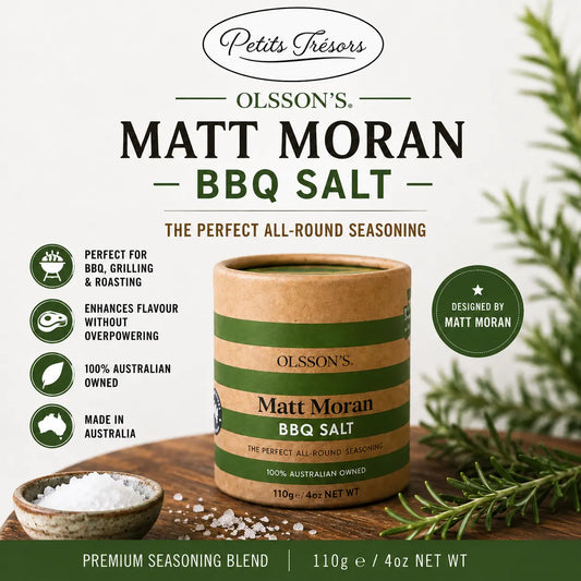 Olsson's x Matt Moran BBQ Salt 110g