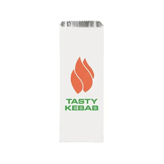 Large Foil-Lined Paper Bags (Unprinted) – Heat-Retaining, Greaseproof Castaway