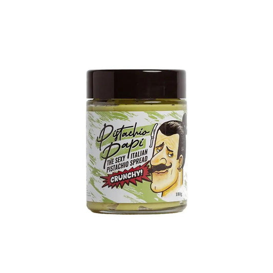 Pistachio Papi Crunchy Spread 4-Pack (4 × 180 g) – Australia’s Viral Pistachio Crunch Cream Pistachio Papi