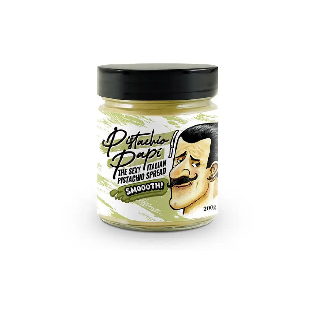 Pistachio Papi Smooth Pistachio Spread 200g | Decadent Dessert Delight Pistachio Papi