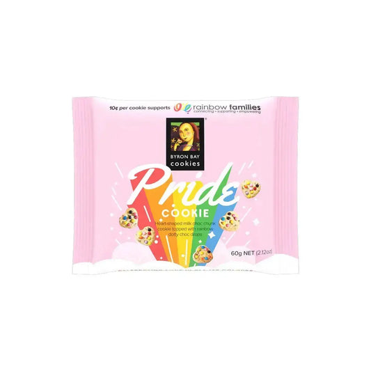 Byron Bay PRIDE Cookie – 60 g Individually Wrapped Café Treat Byron Bay Cookies