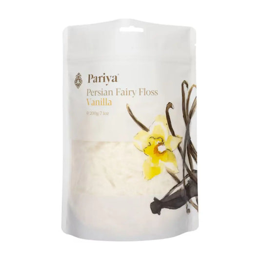 Pariya Pashmak Persian Fairy Floss – Vanilla 200g Pariya