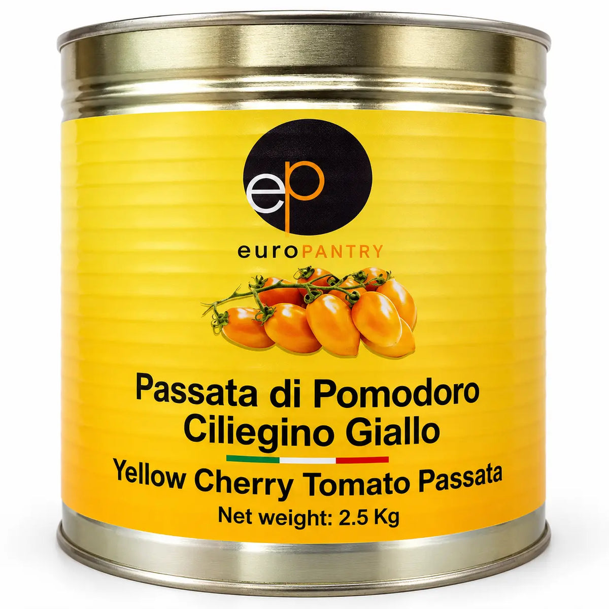 Passata di Pomodorino Ciliegino Giallo | Yellow Cherry Tomato Passata 2.5kg