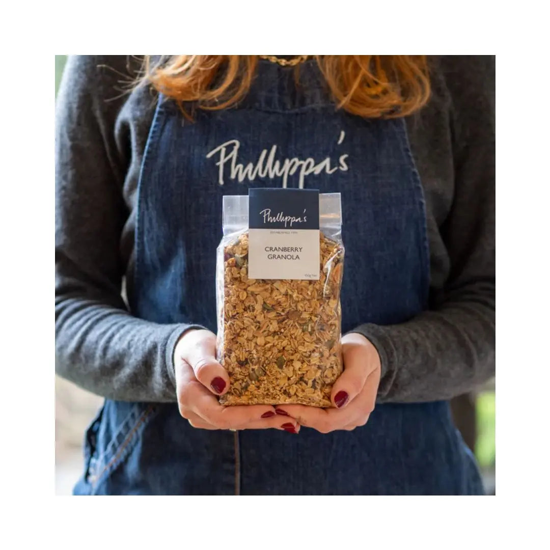 Phillippa’s Cranberry Granola – Toasted Oats, Seeds & Honey with Tangy Cranberries Phillippas