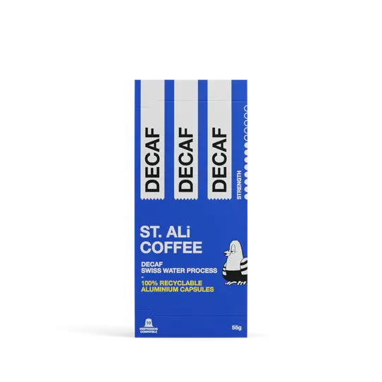 ST. ALi | Decaf Capsules | Swiss Water Method | PetitsTresors
