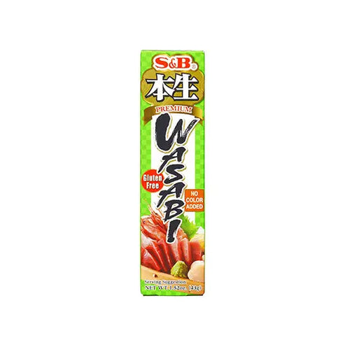 S&B Premium Wasabi in Tube 43g - petitstresors – Petits Tresors