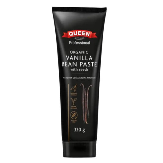 Queen Organic Vanilla Bean Paste Front
