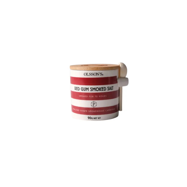 Olssons Red Gum Smoked Salt | 90g Stoneware Jar