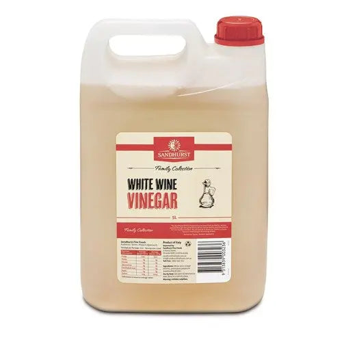 Sandhurst Fine Foods White Wine Vinegar 5 L Sandhurst Fine Foods