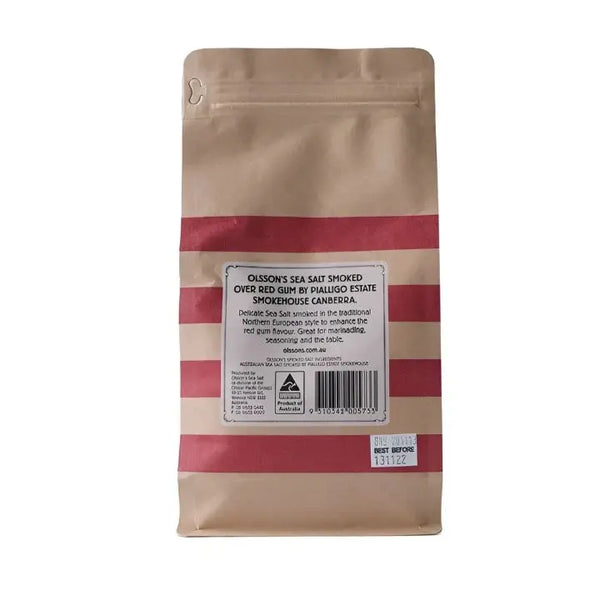Olsson Red Gum Smoked Salt | Resealable Bag 500g