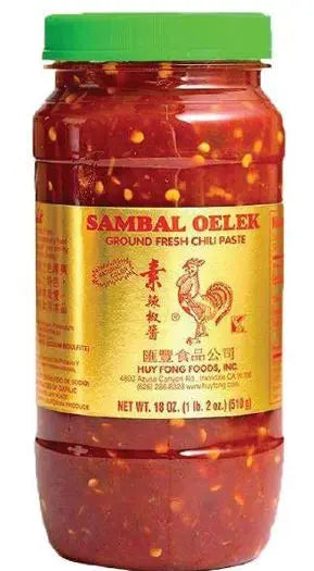 Sambal Oelek – Authentic Ground Fresh Chilli Paste (510g) Huy Fong