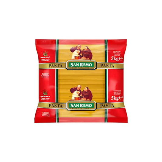 San Remo Dry Pasta #5 Spaghetti 5kg - Petits Tresors